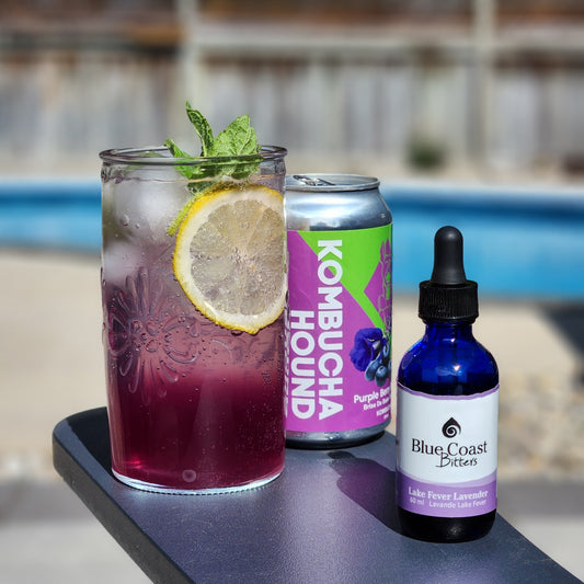 Lavender Berry Kombucha Mocktail