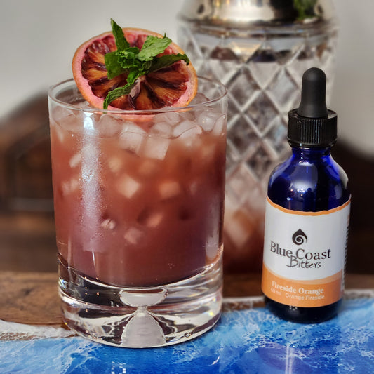 Tropical Hibiscus Tea Mocktail