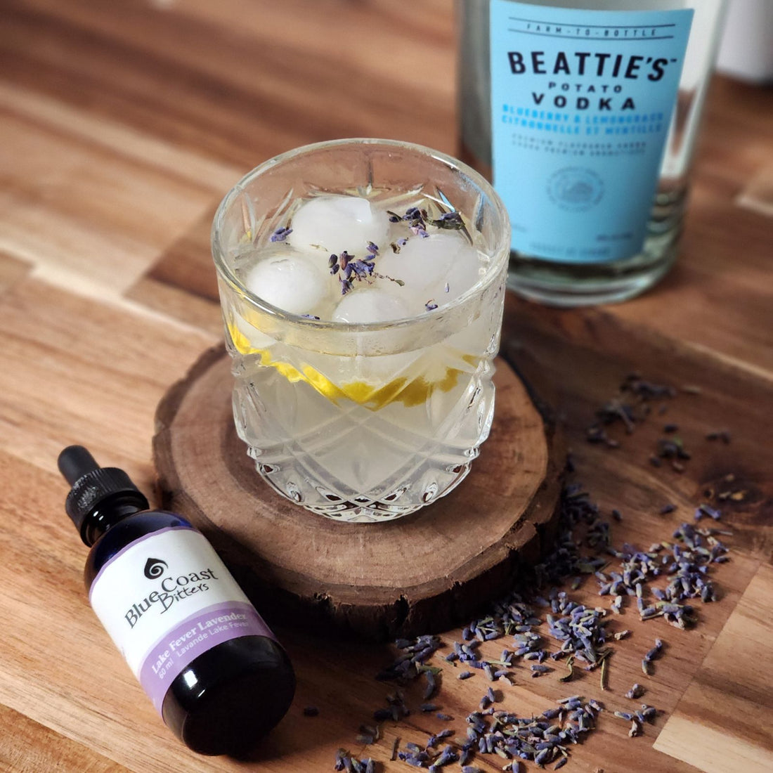 Lavender Lemonade Vodka Cocktail