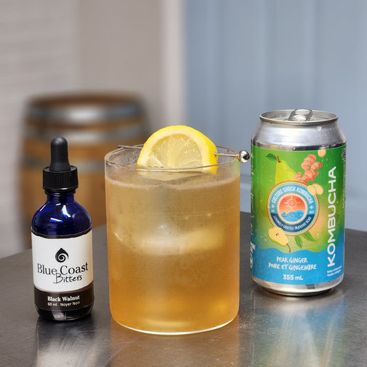 Kombucha Whiskey Cocktail